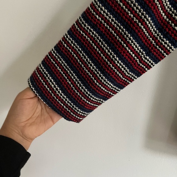 Talbots cotton blend Striped jacket - Picture 6 of 8